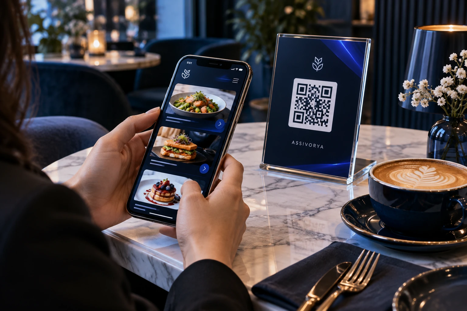 Catalogue & menu digital QR